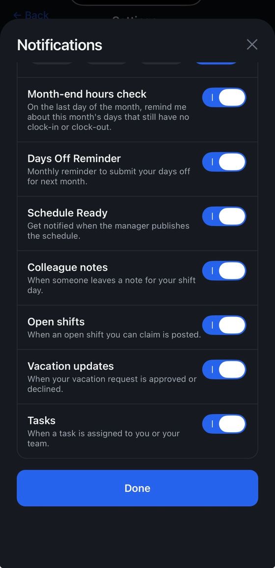 The rest of the alerts